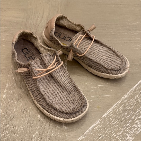 Hey Dude Shoes - Hey Dude Women's Shoes in Tan and dusty pink